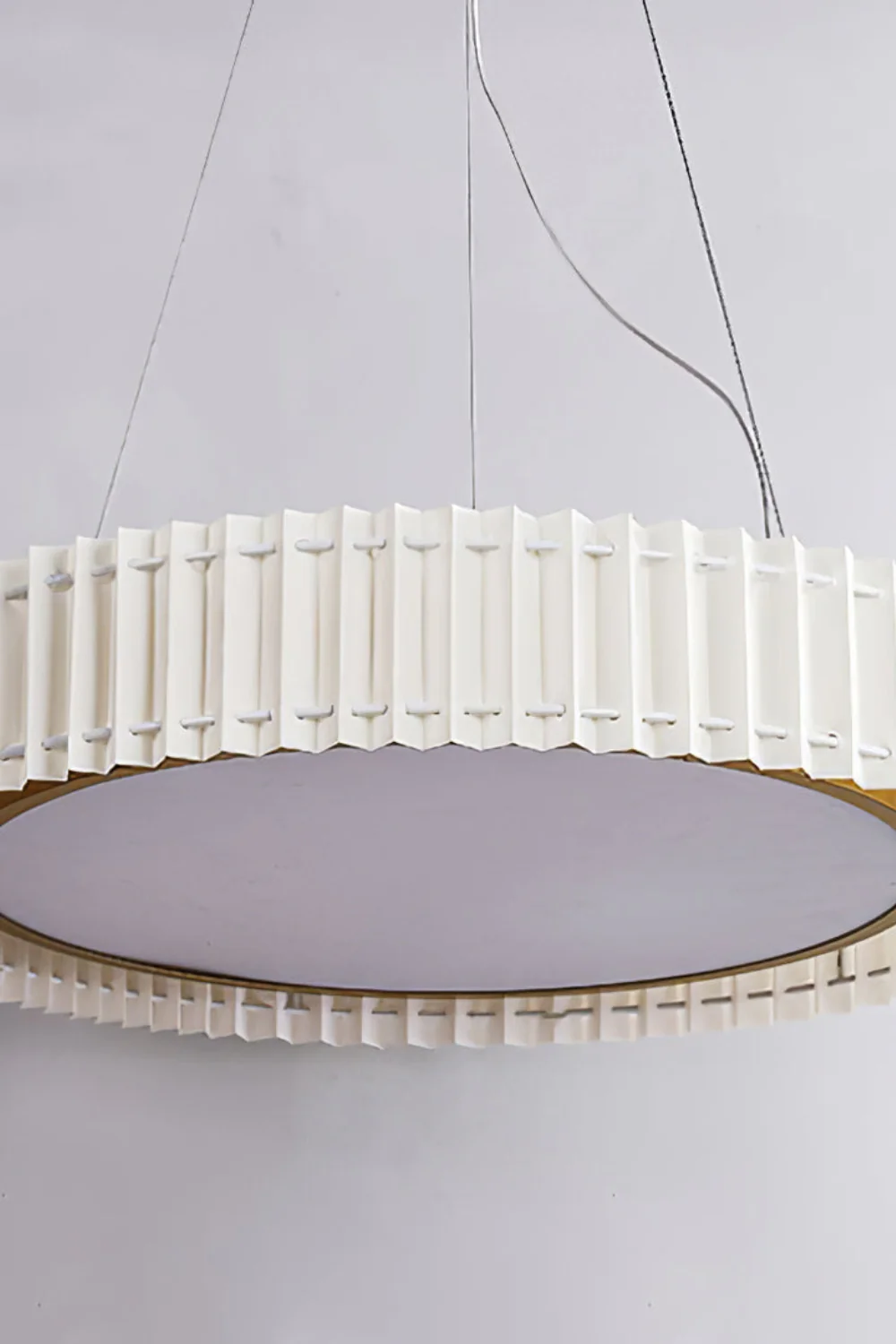 Round Pleated Pendant Lamp - Image 13