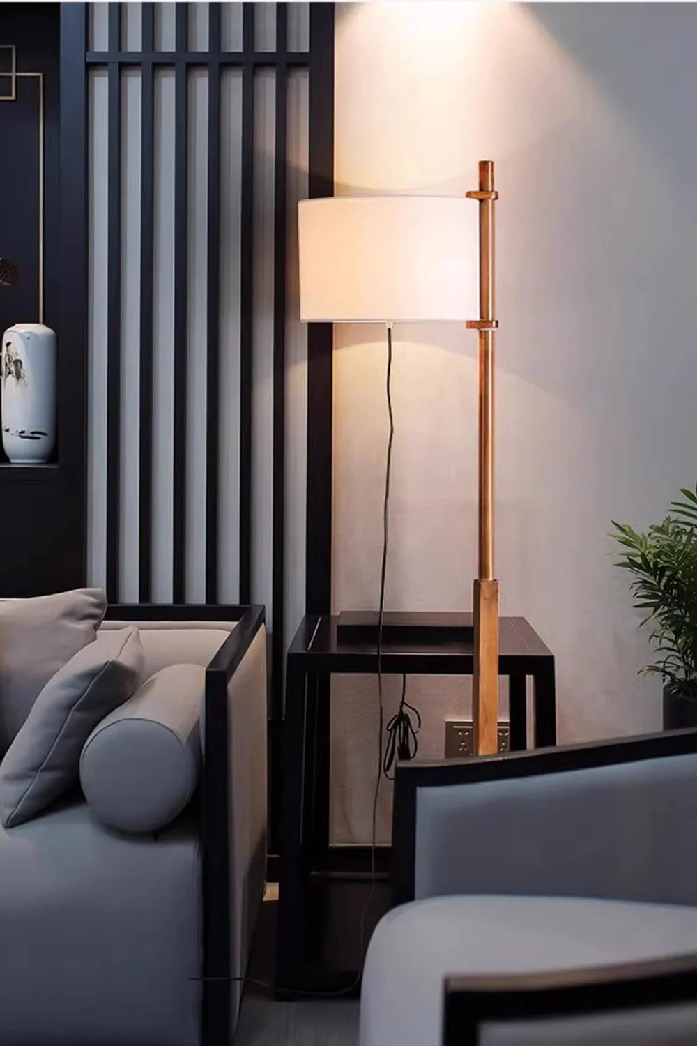 Santa&Cole Walnut Floor Lamp - Image 13