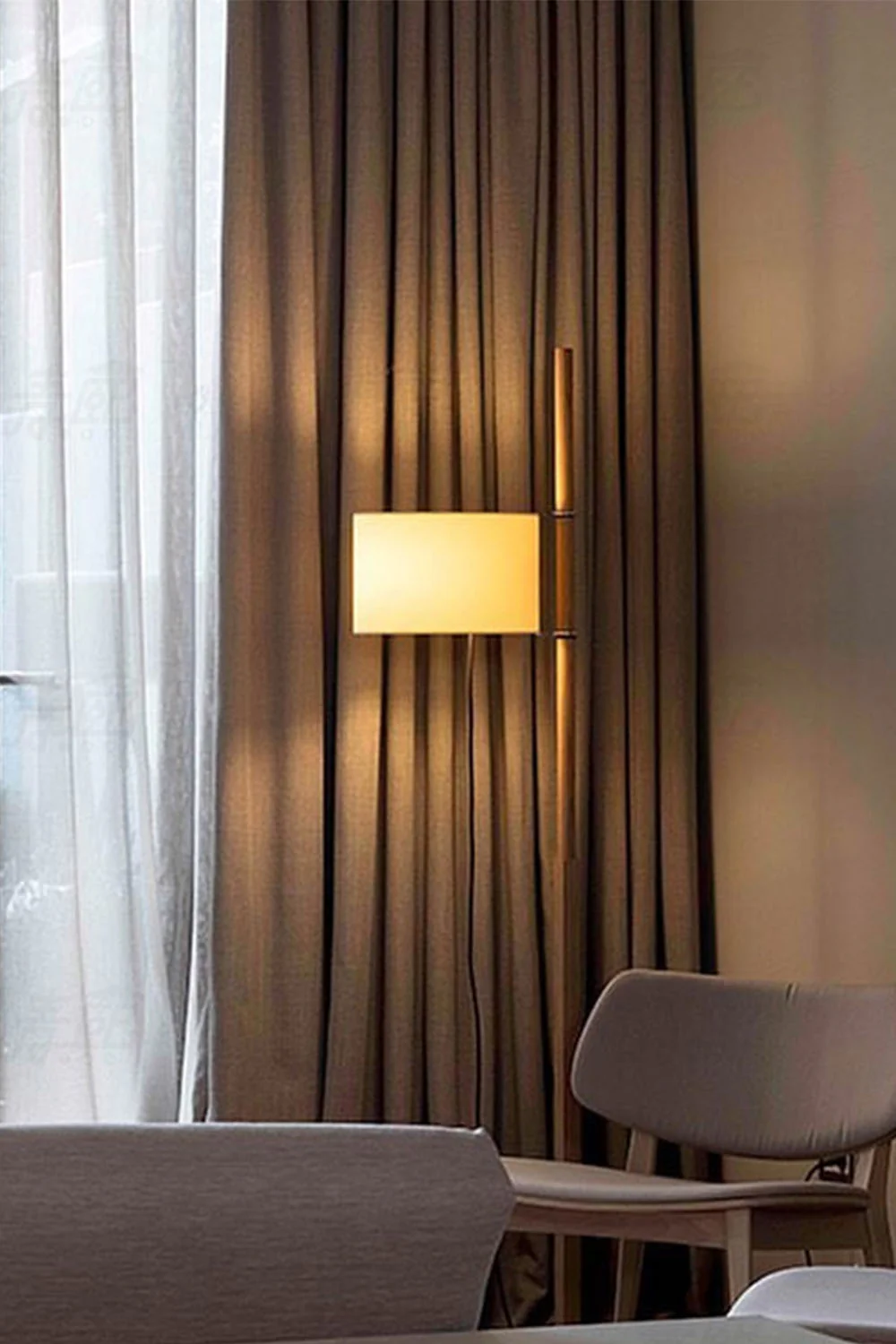 Santa&Cole Walnut Floor Lamp - Image 15