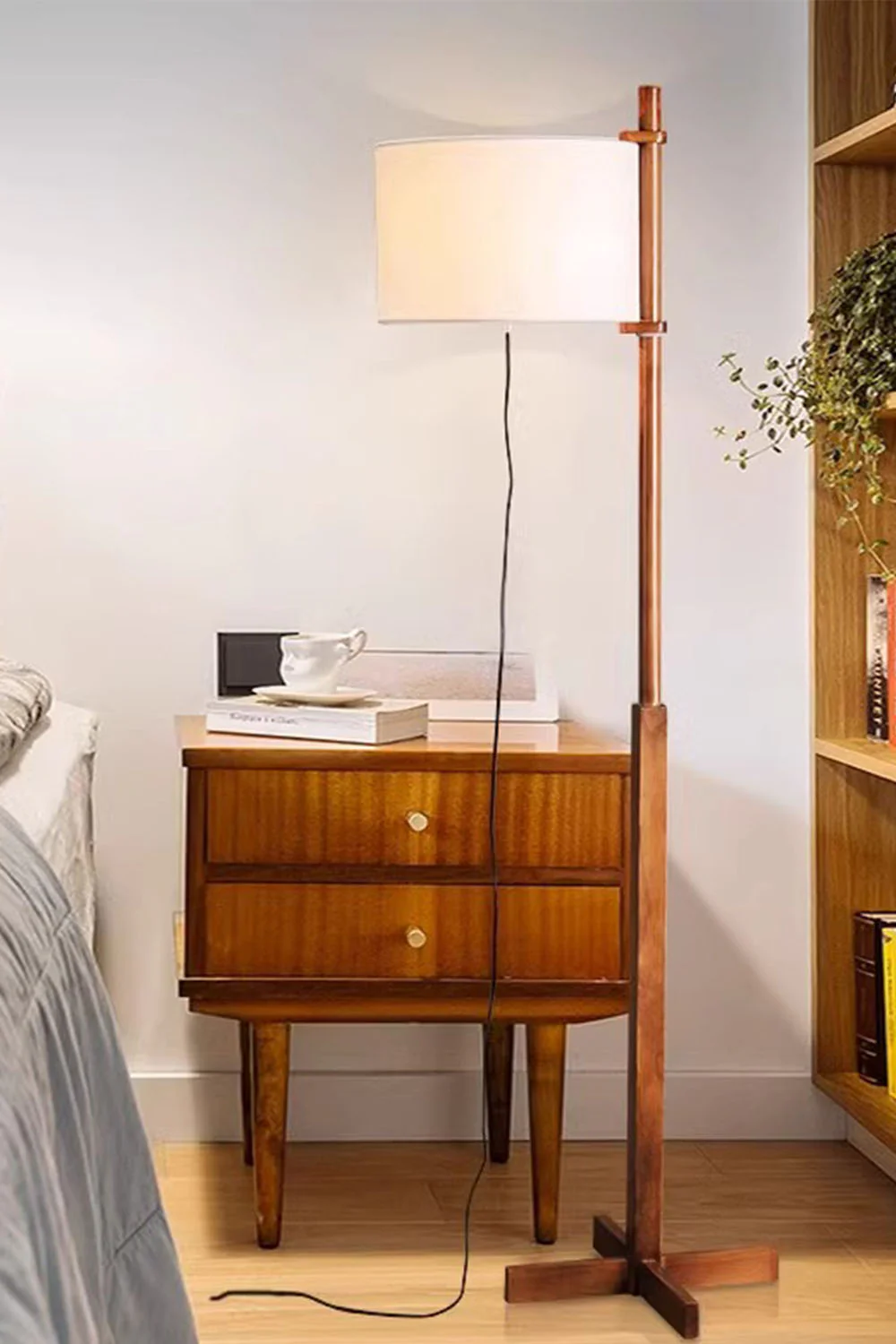 Santa&Cole Walnut Floor Lamp - Image 3