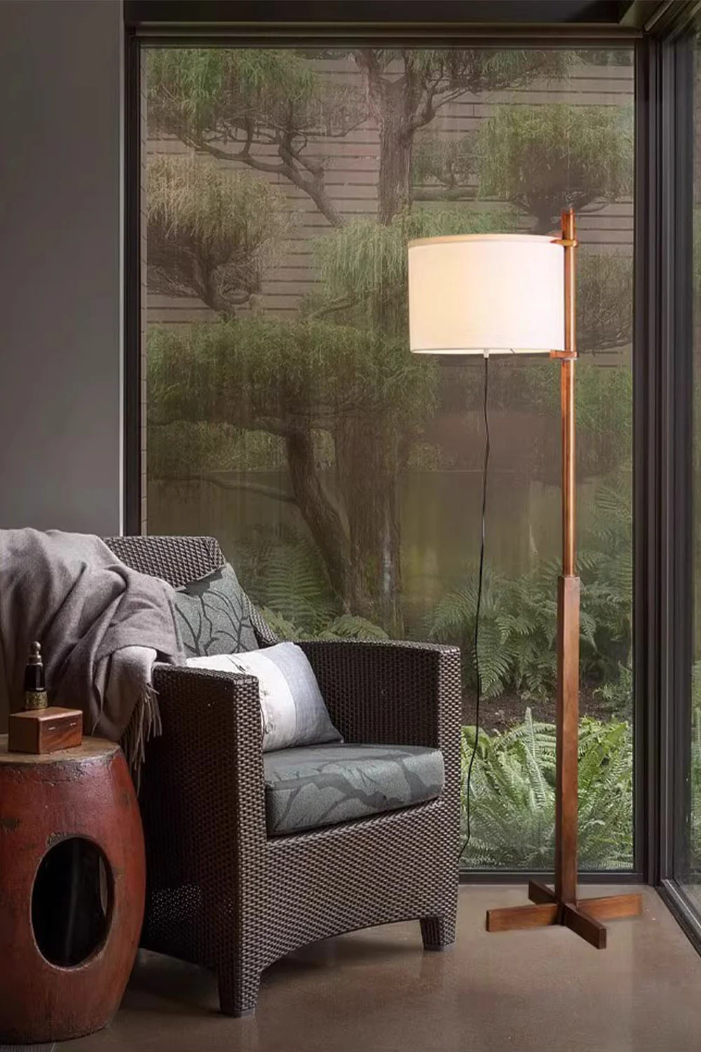 Santa&Cole Walnut Floor Lamp - Image 8