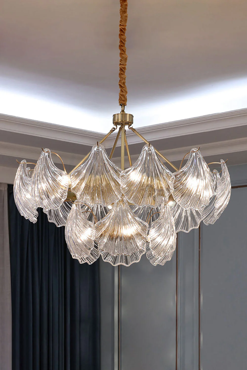 Scallop Shaped Chandelier - Image 5