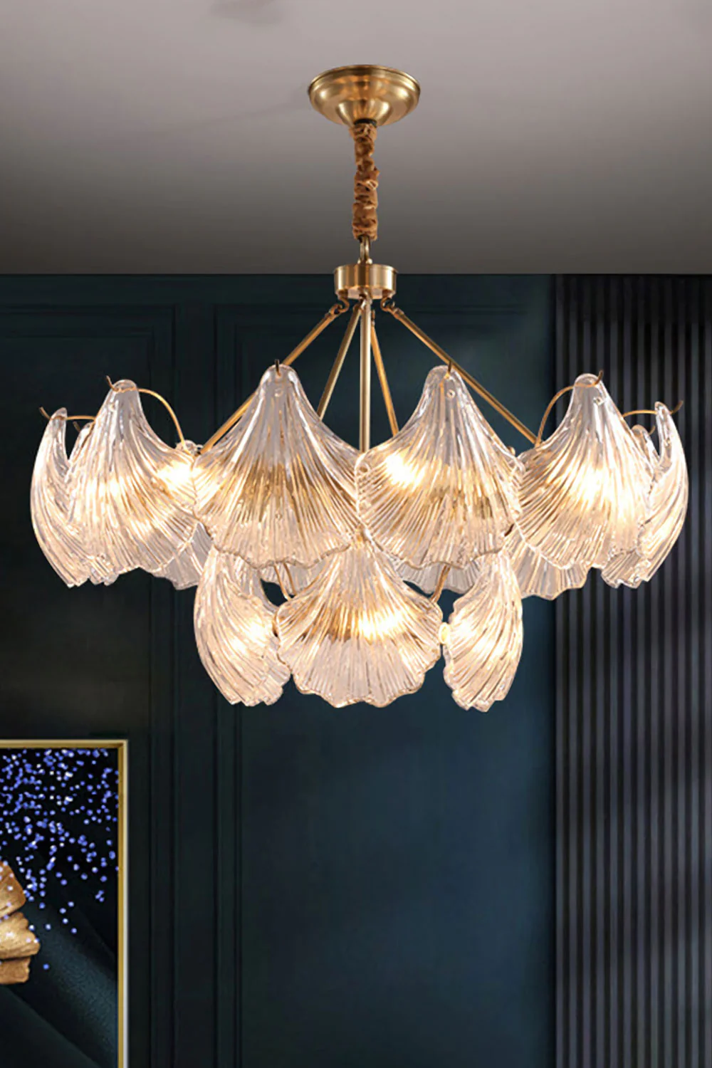 Scallop Shaped Chandelier - Image 6