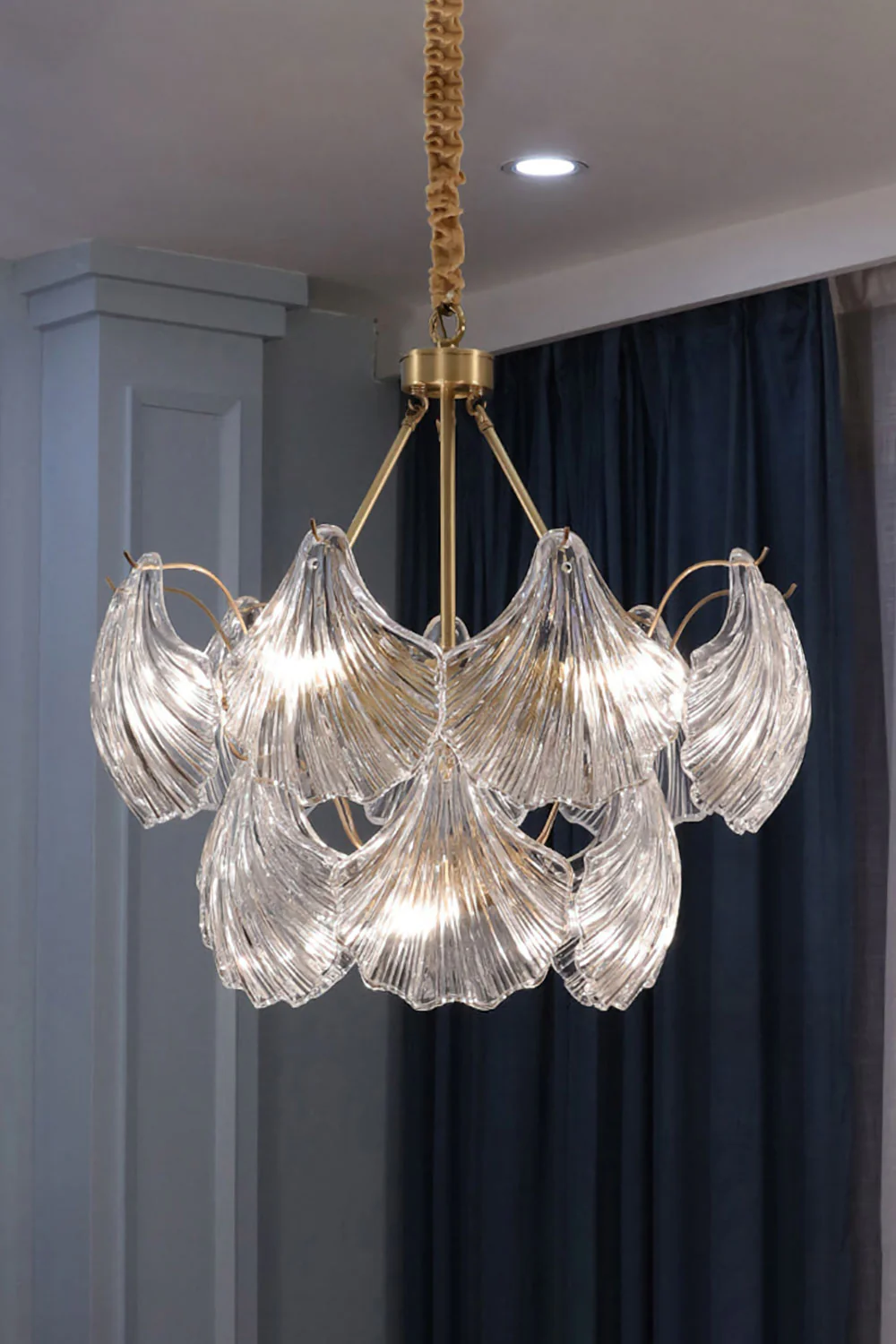 Scallop Shaped Chandelier - Image 8