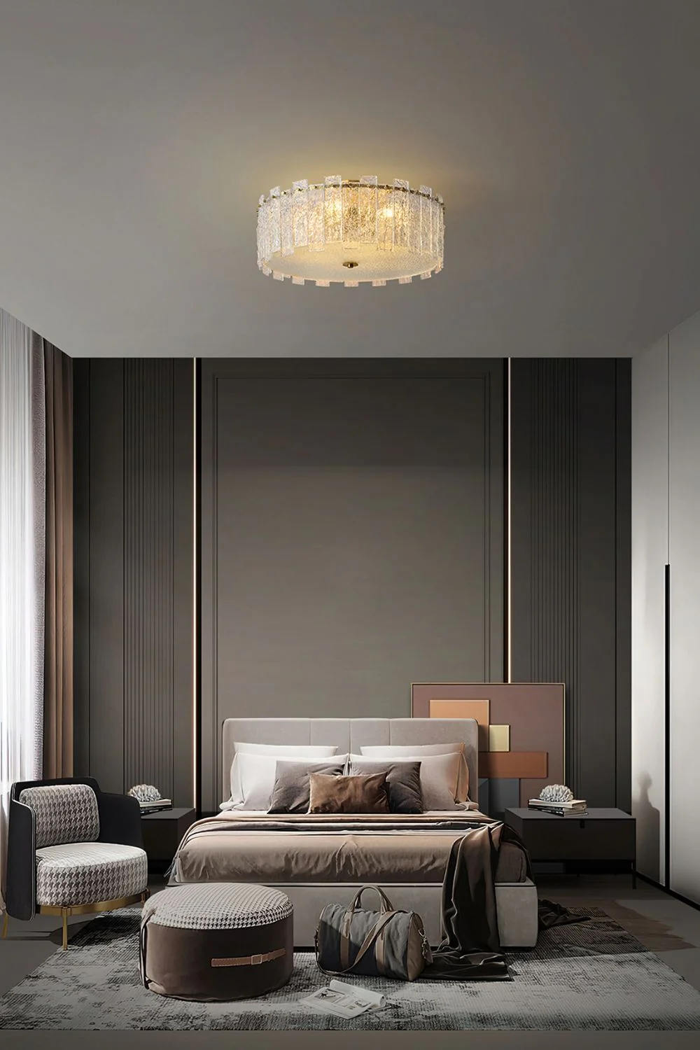 Scattered Glass Ceiling Lamp - Image 17