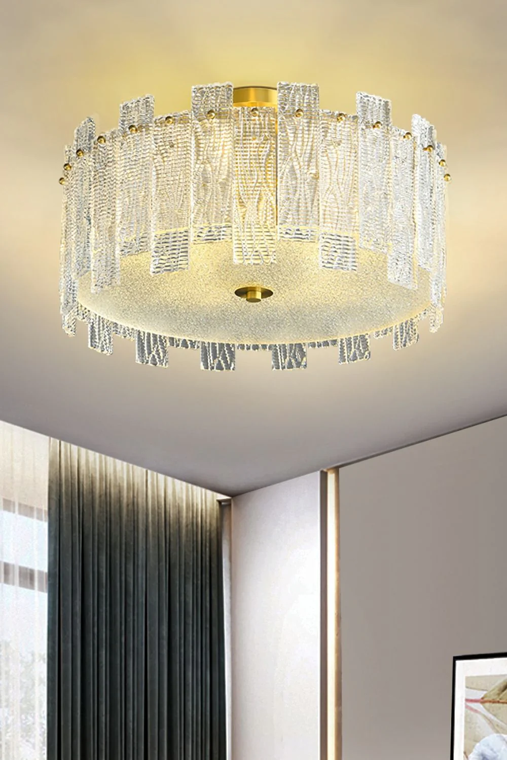 Scattered Glass Ceiling Lamp - Image 3
