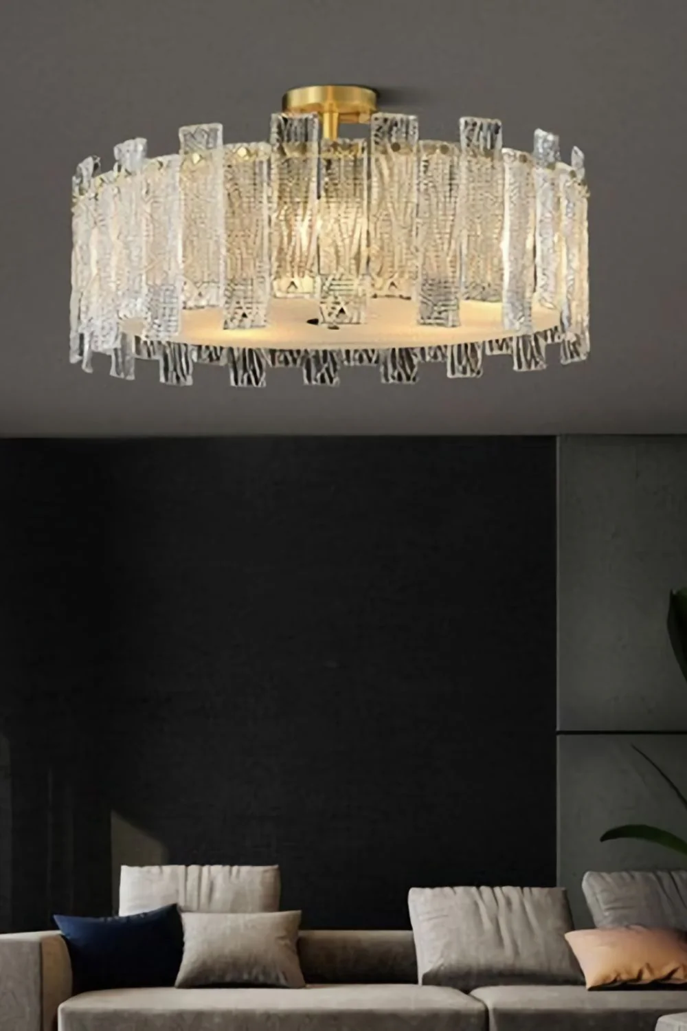 Scattered Glass Ceiling Lamp - Image 5