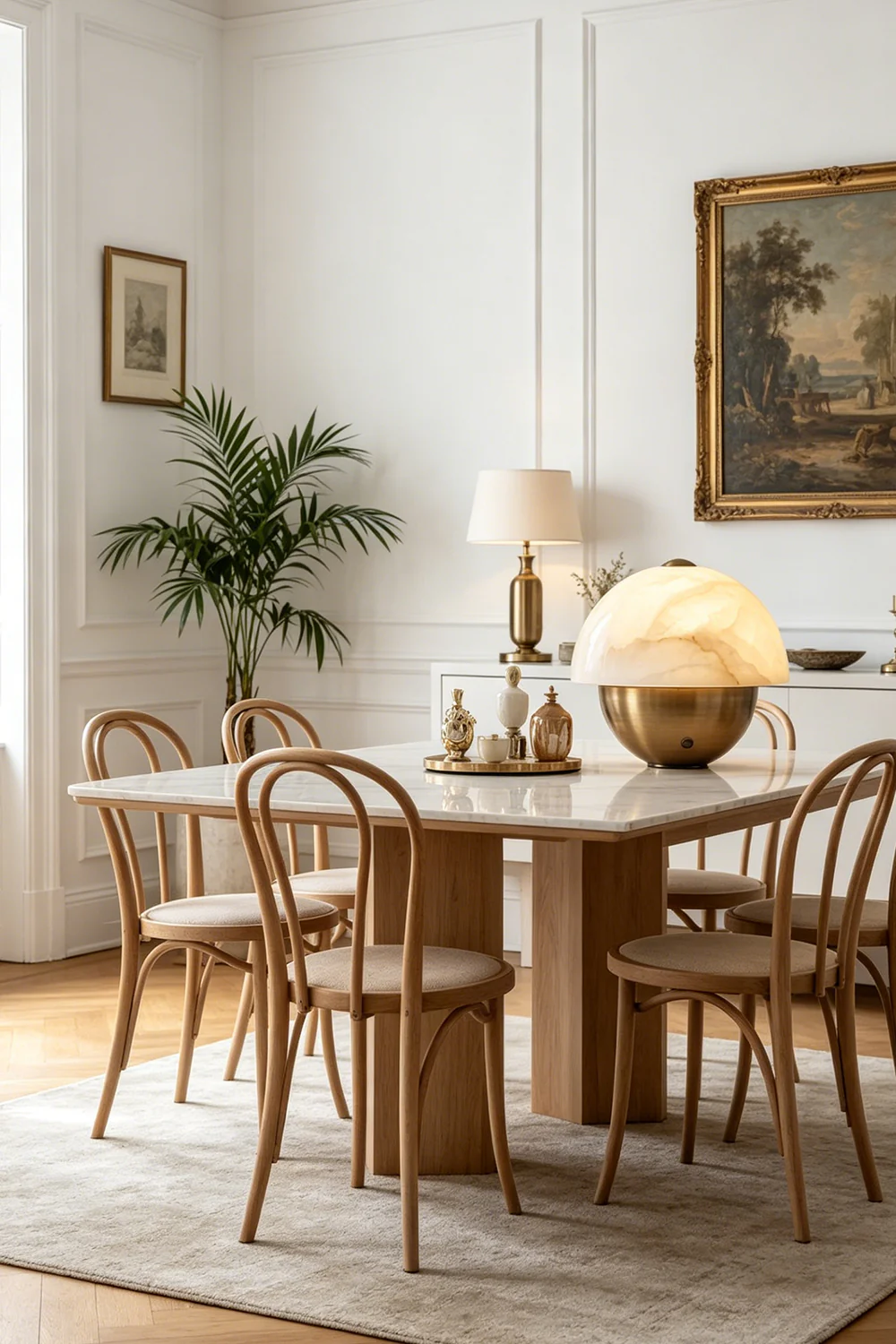 Selene Alabaster Table Lamp - Image 4