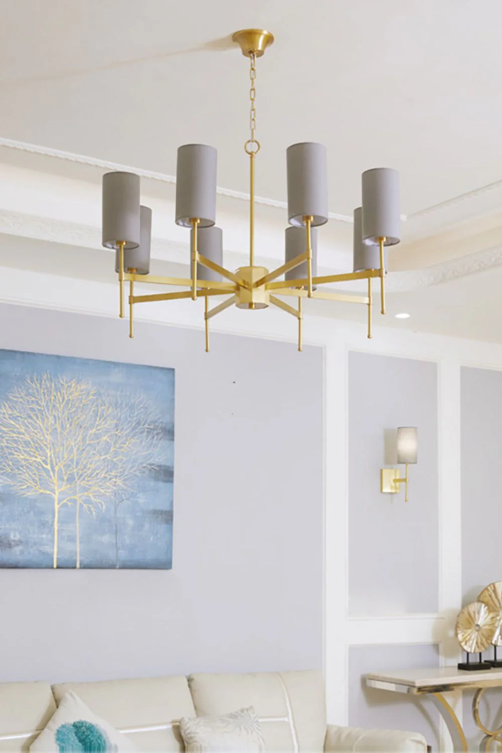 Silk Stem Chandelier - Image 6