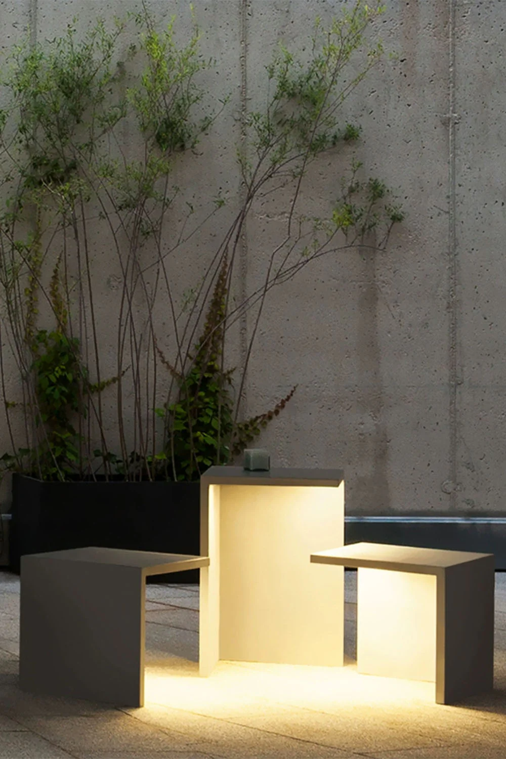 Simple Geometric Outdoor Floor Lamp - Image 14