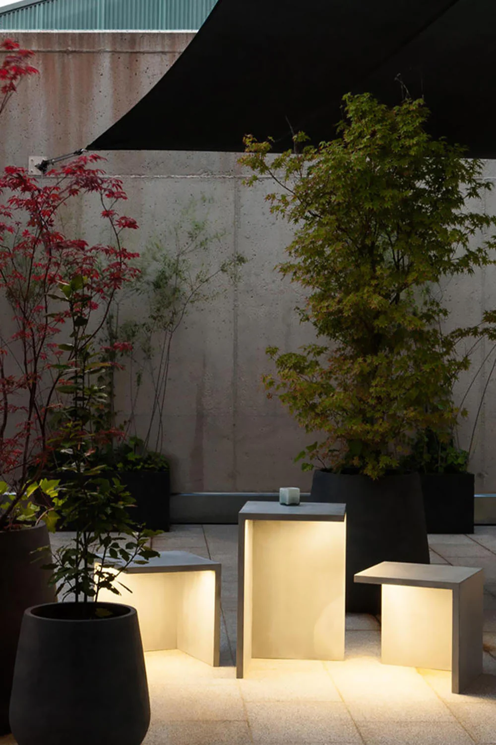 Simple Geometric Outdoor Floor Lamp - Image 6