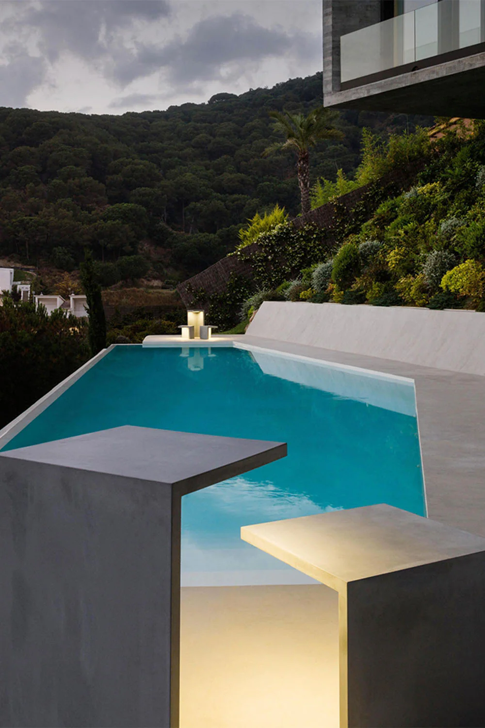 Simple Geometric Outdoor Floor Lamp - Image 7