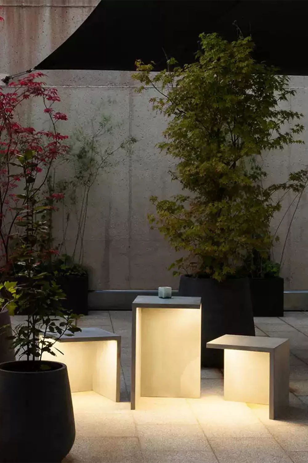 Simple Geometric Outdoor Floor Lamp - Image 9