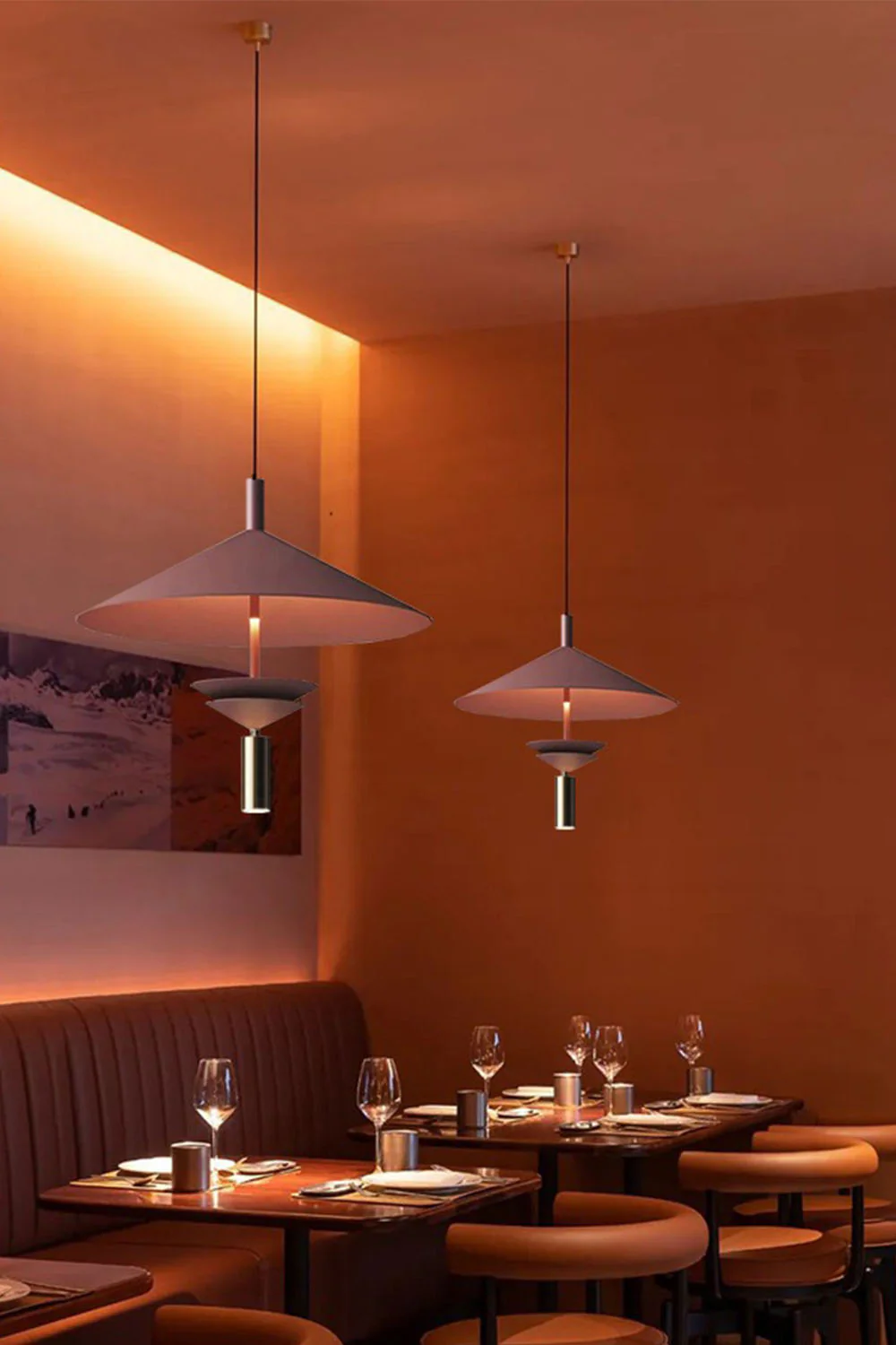 Simple UFO Pendant Lamp - Image 4