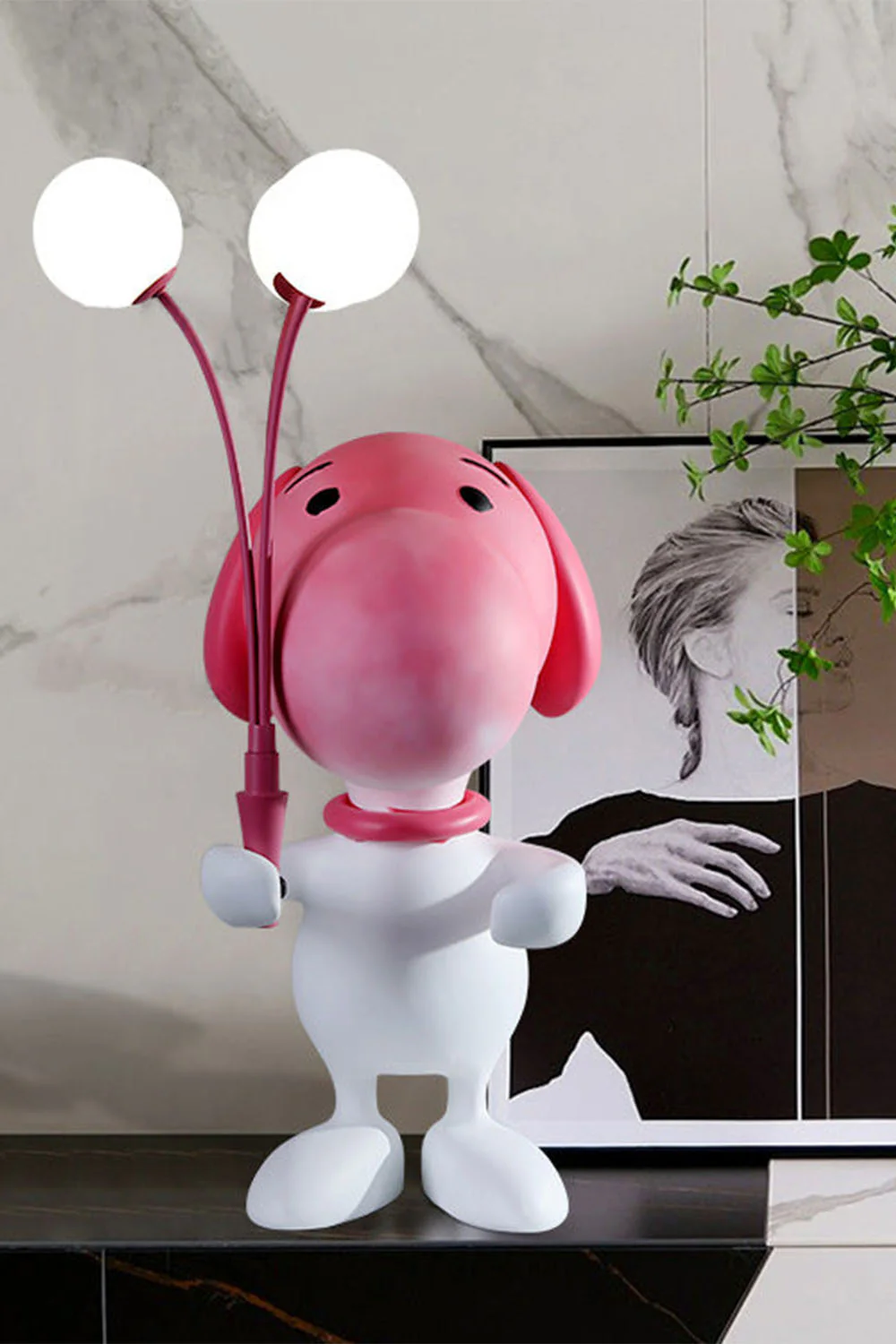 Snoopy Sculpture Table Lamp - Image 7
