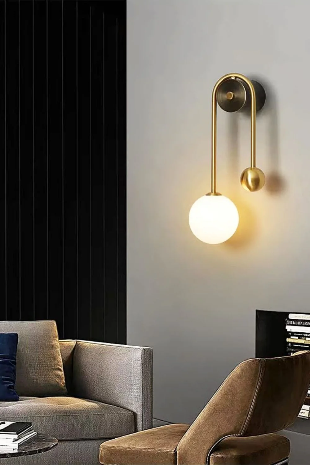 Spherical Light Luxury Wall Lamp - Image 17