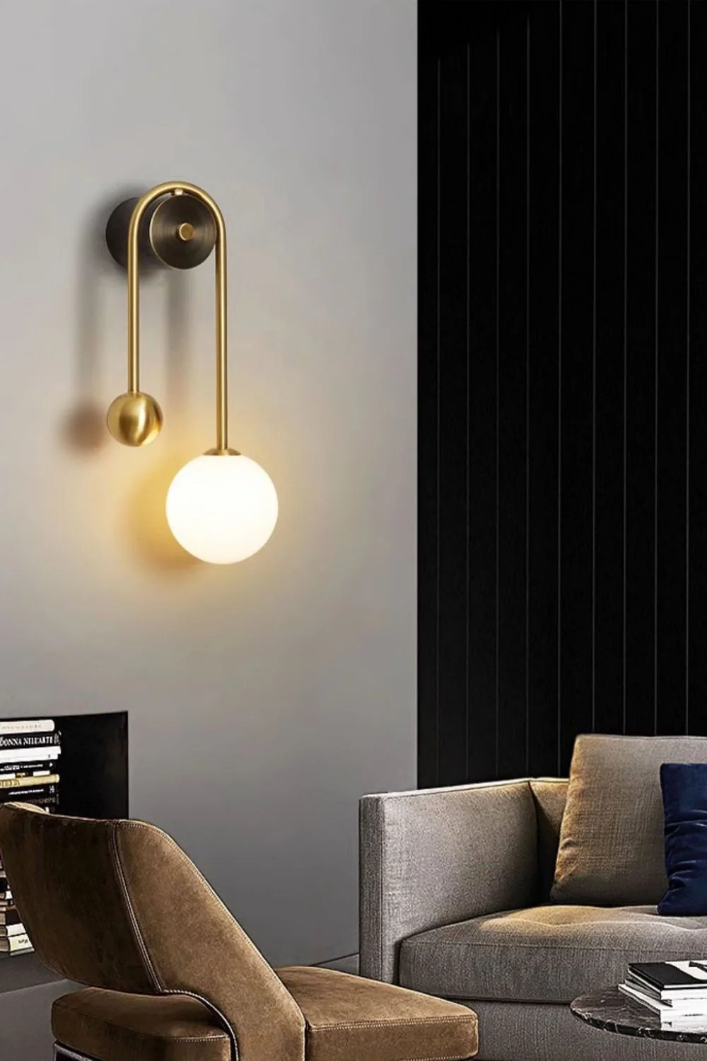 Spherical Light Luxury Wall Lamp - Image 18