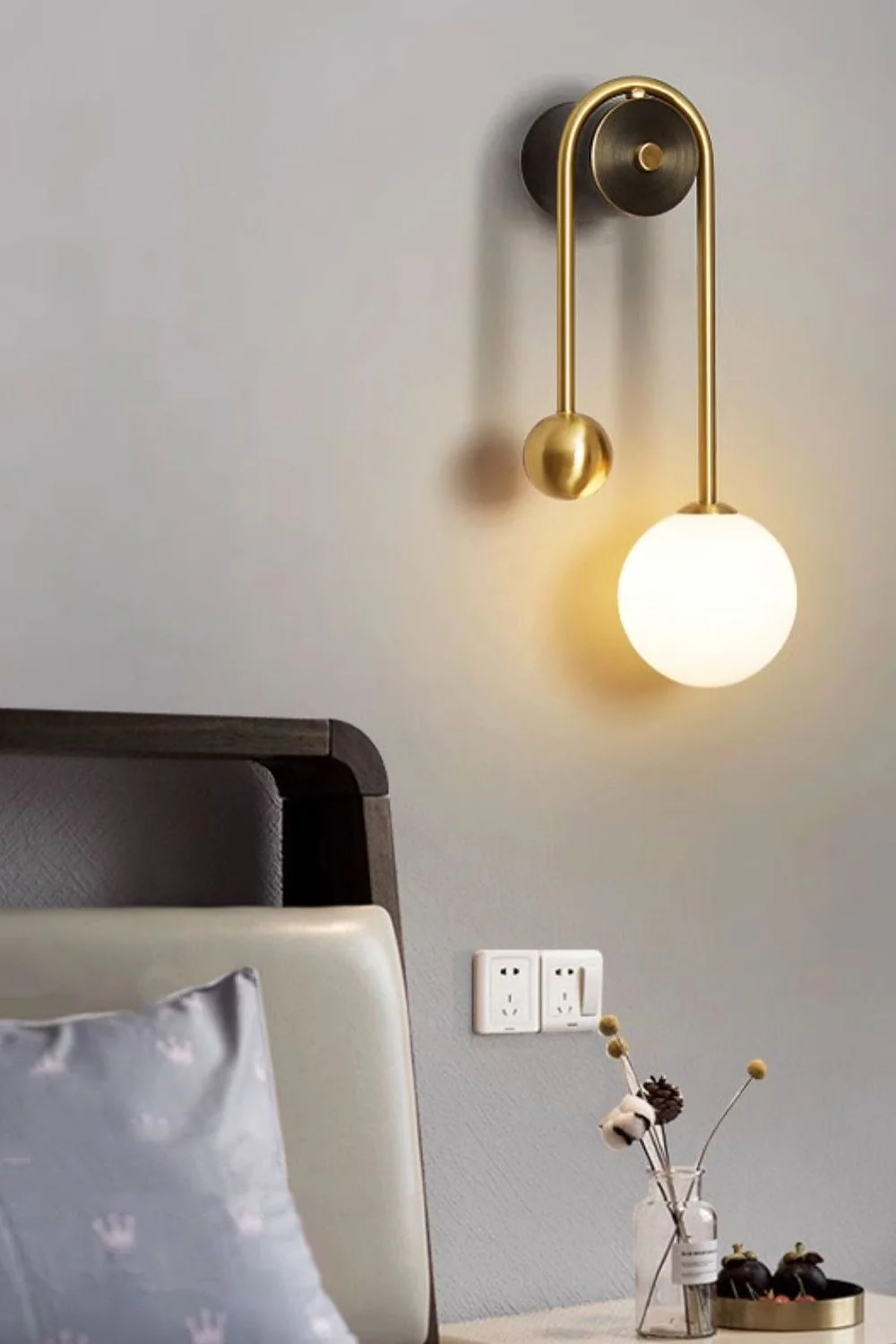 Spherical Light Luxury Wall Lamp - Image 25
