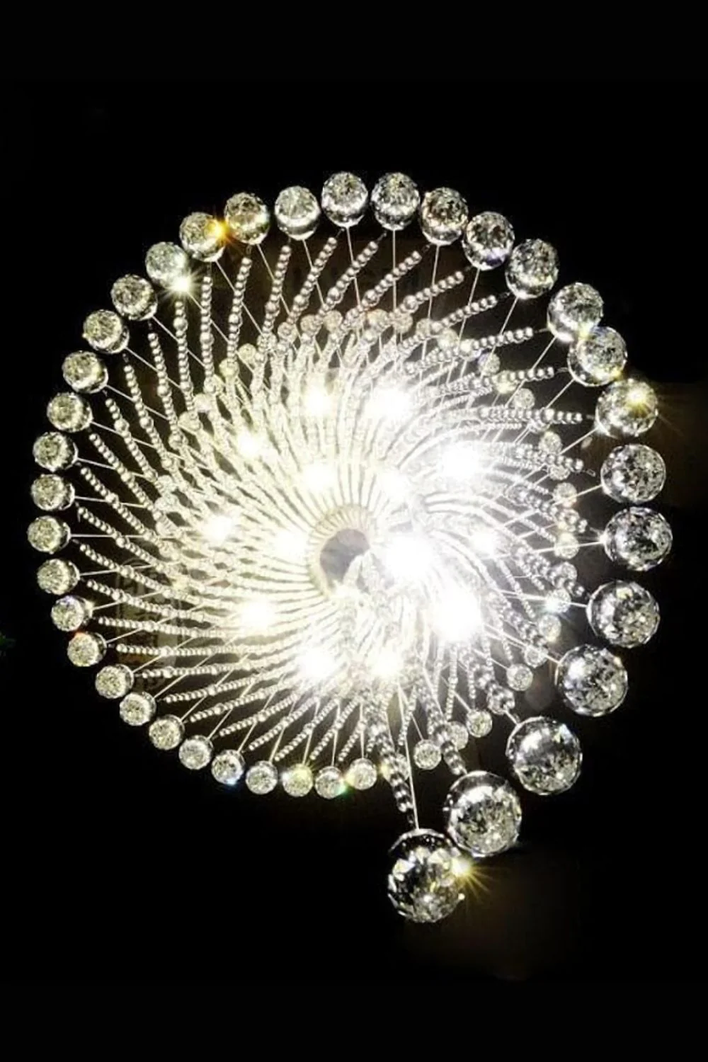 Spiral Crystal Chandelier - Image 11