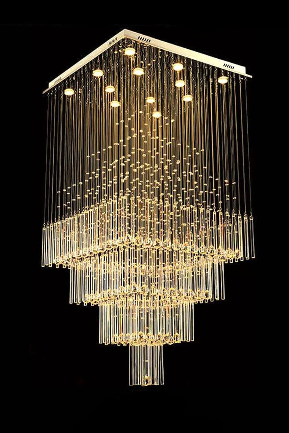 Square Crystal Chandelier - Image 12