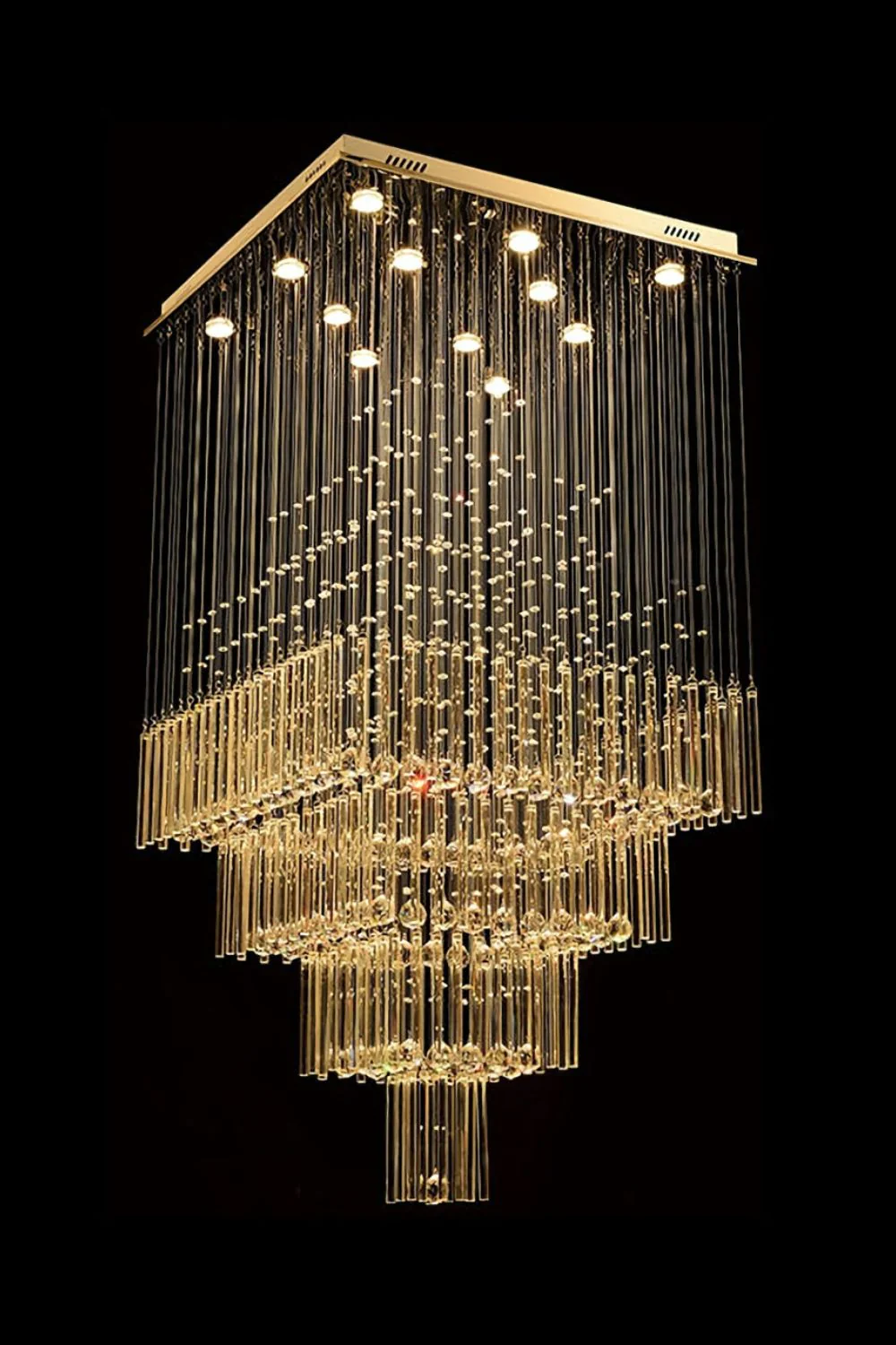 Square Crystal Chandelier - Image 16