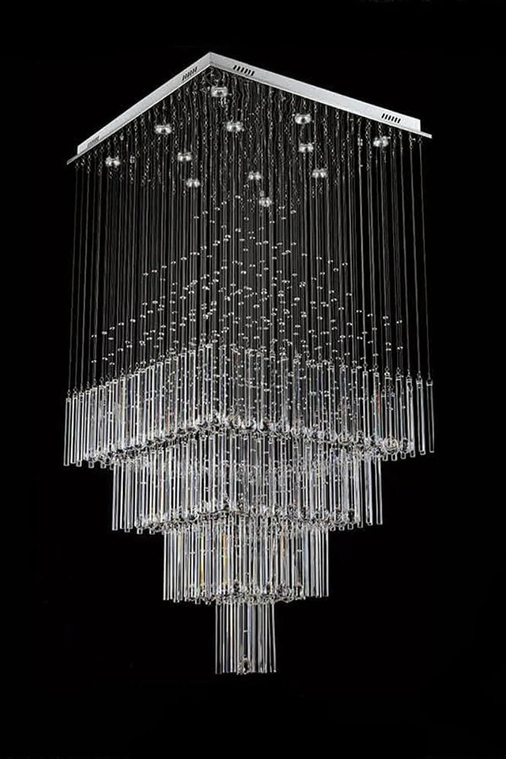 Square Crystal Chandelier - Image 26