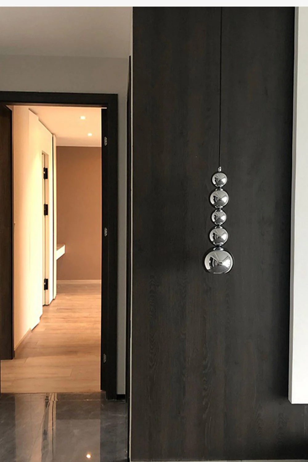 Stainless Steel Ball Pendant Light - Image 11