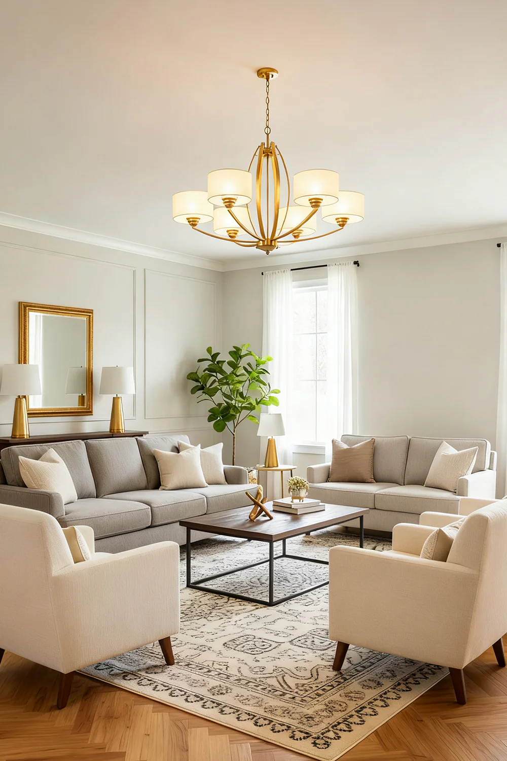 Stiffel Avira Chandelier - Image 4