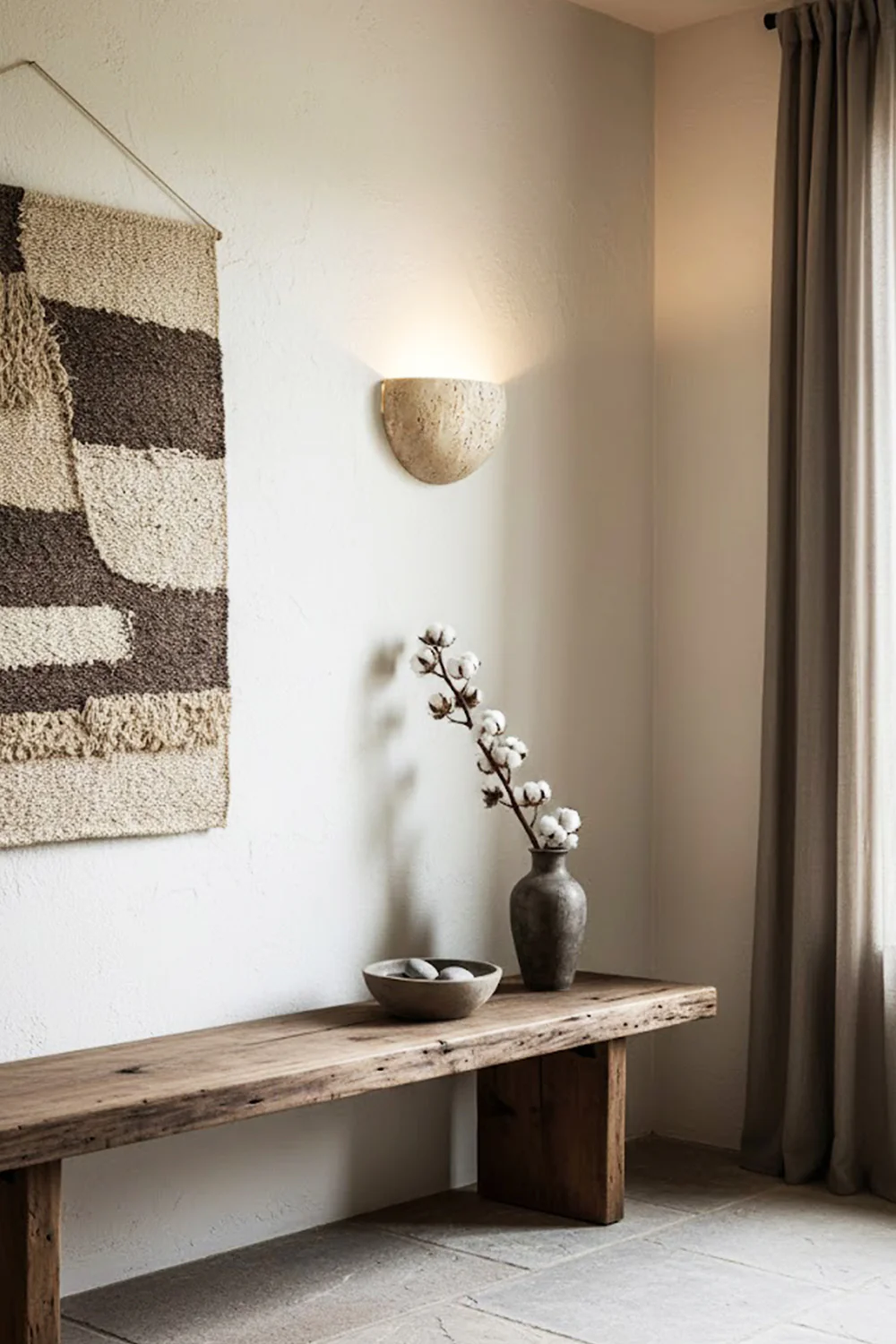 Stone Bowl Wall Light - Image 2