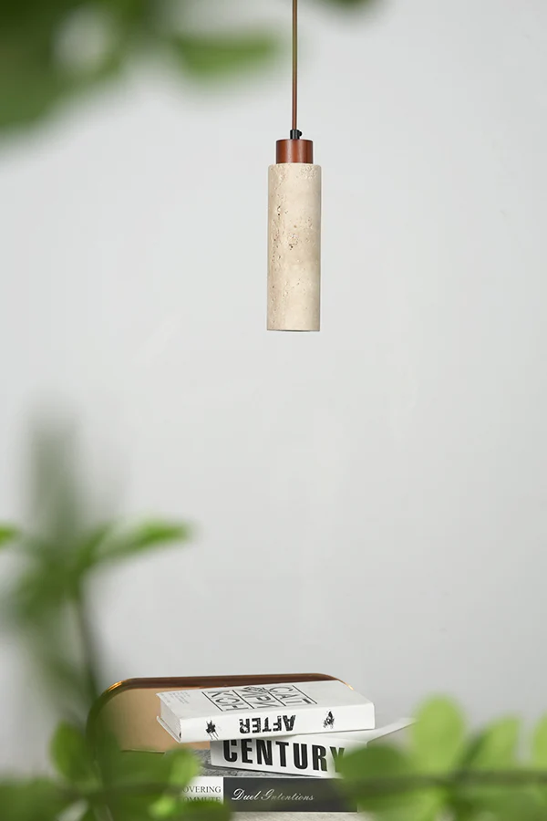 Stone Cylinder Pendant Light - Image 10