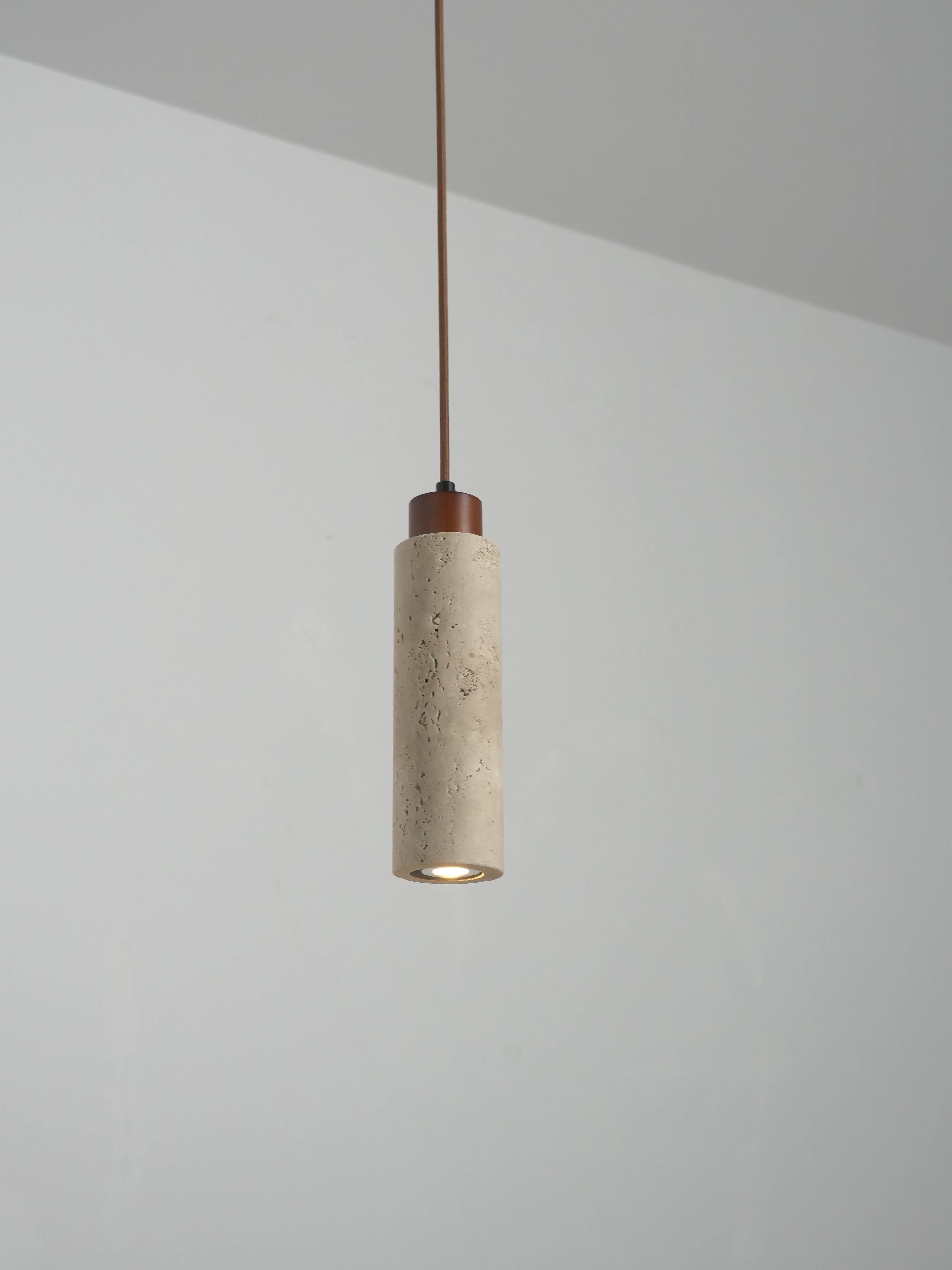 Stone Cylinder Pendant Light - Image 14