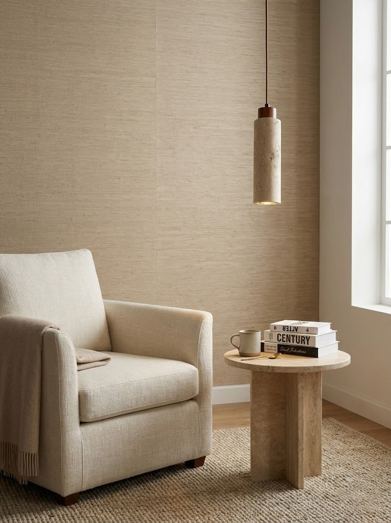 Stone Cylinder Pendant Light - Image 6
