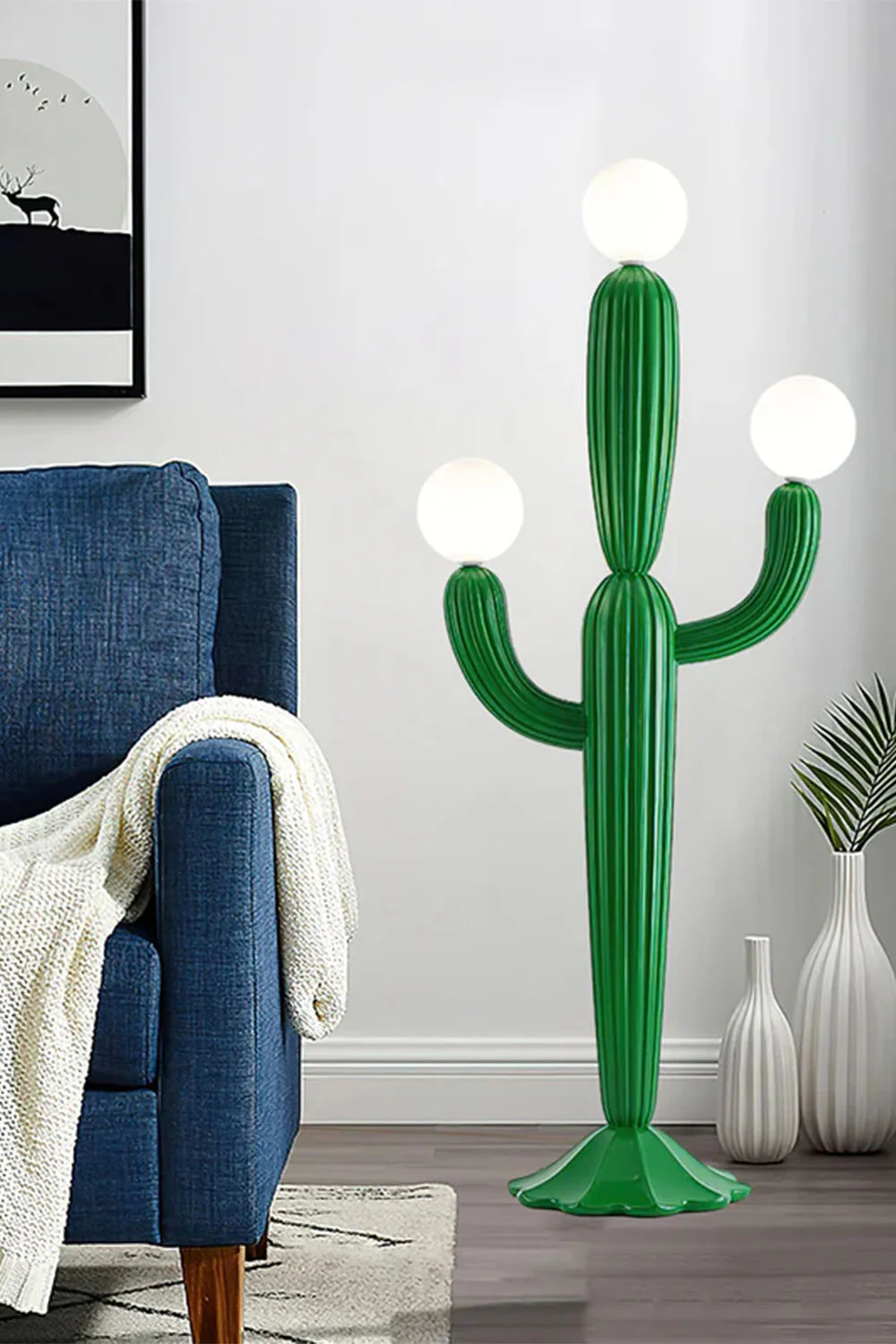 Straight Cactus Floor Lamp - Image 3