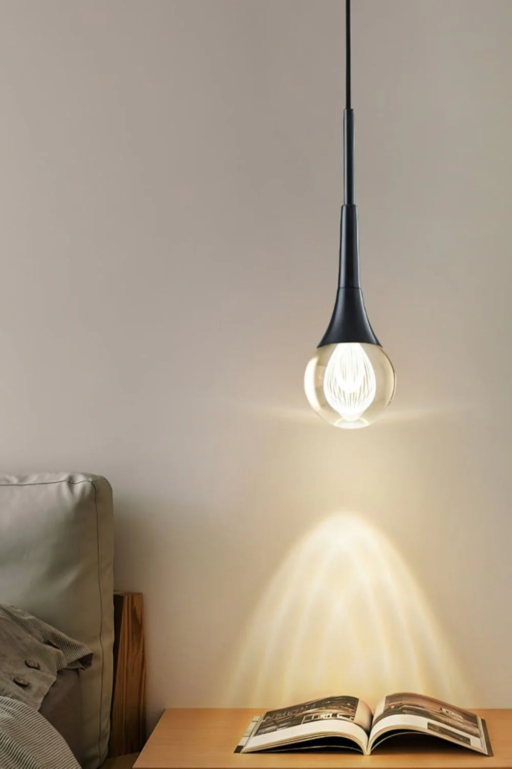 Teardrop Crystal Pendant Light - Image 15