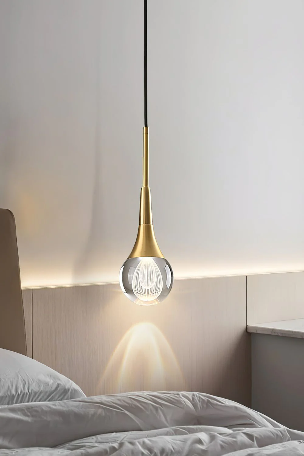 Teardrop Crystal Pendant Light - Image 5
