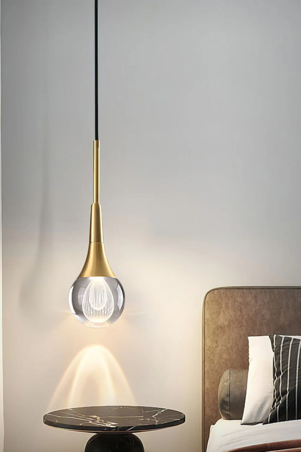 Teardrop Crystal Pendant Light - Image 7