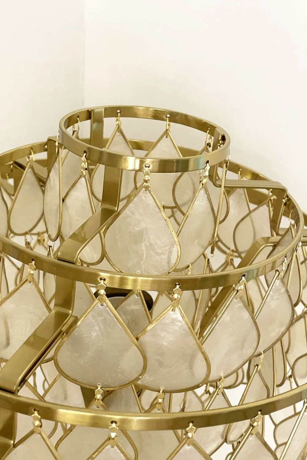Teardrops Capiz Floor Lamp - Image 16
