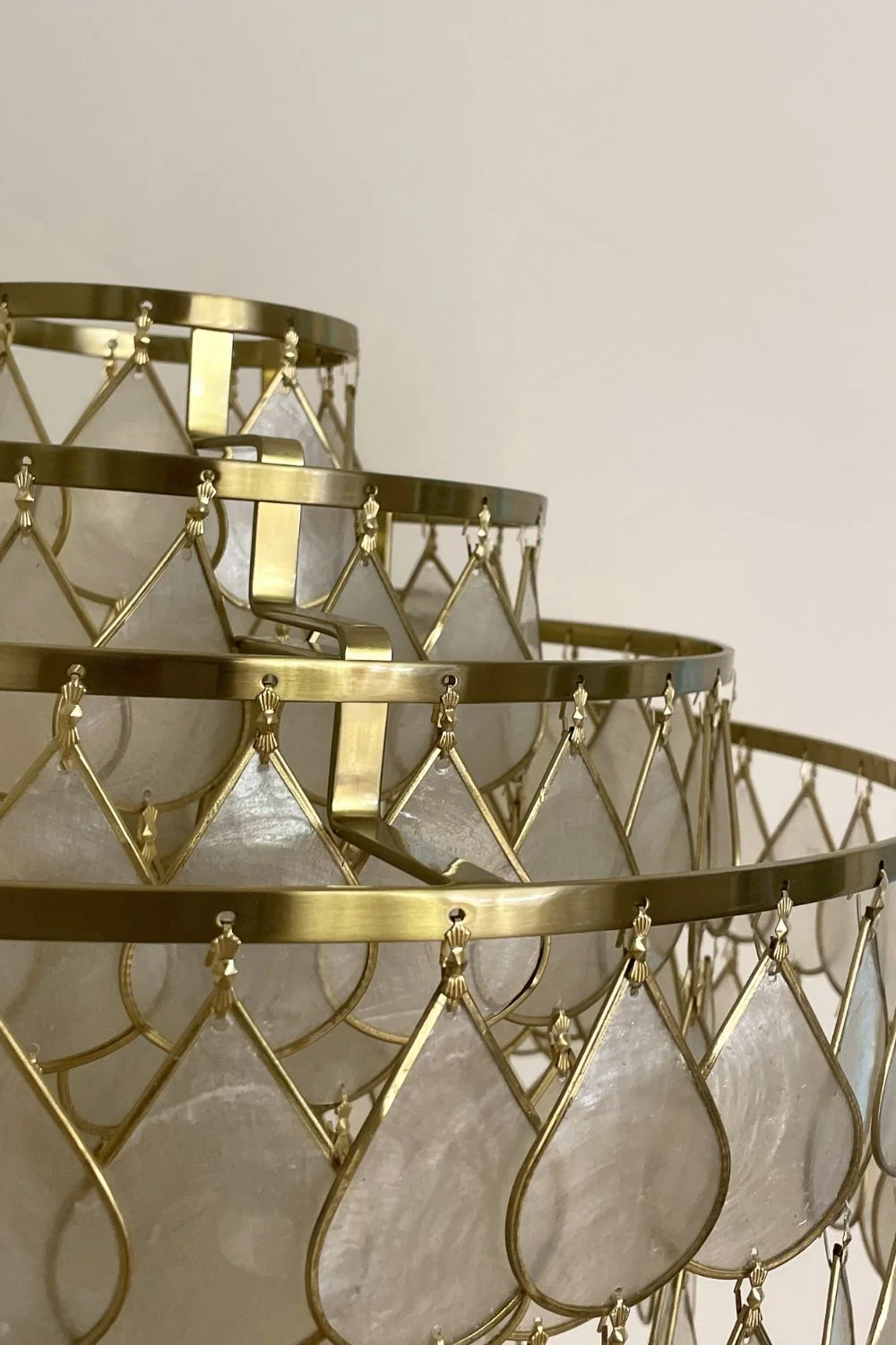 Teardrops Capiz Floor Lamp - Image 17