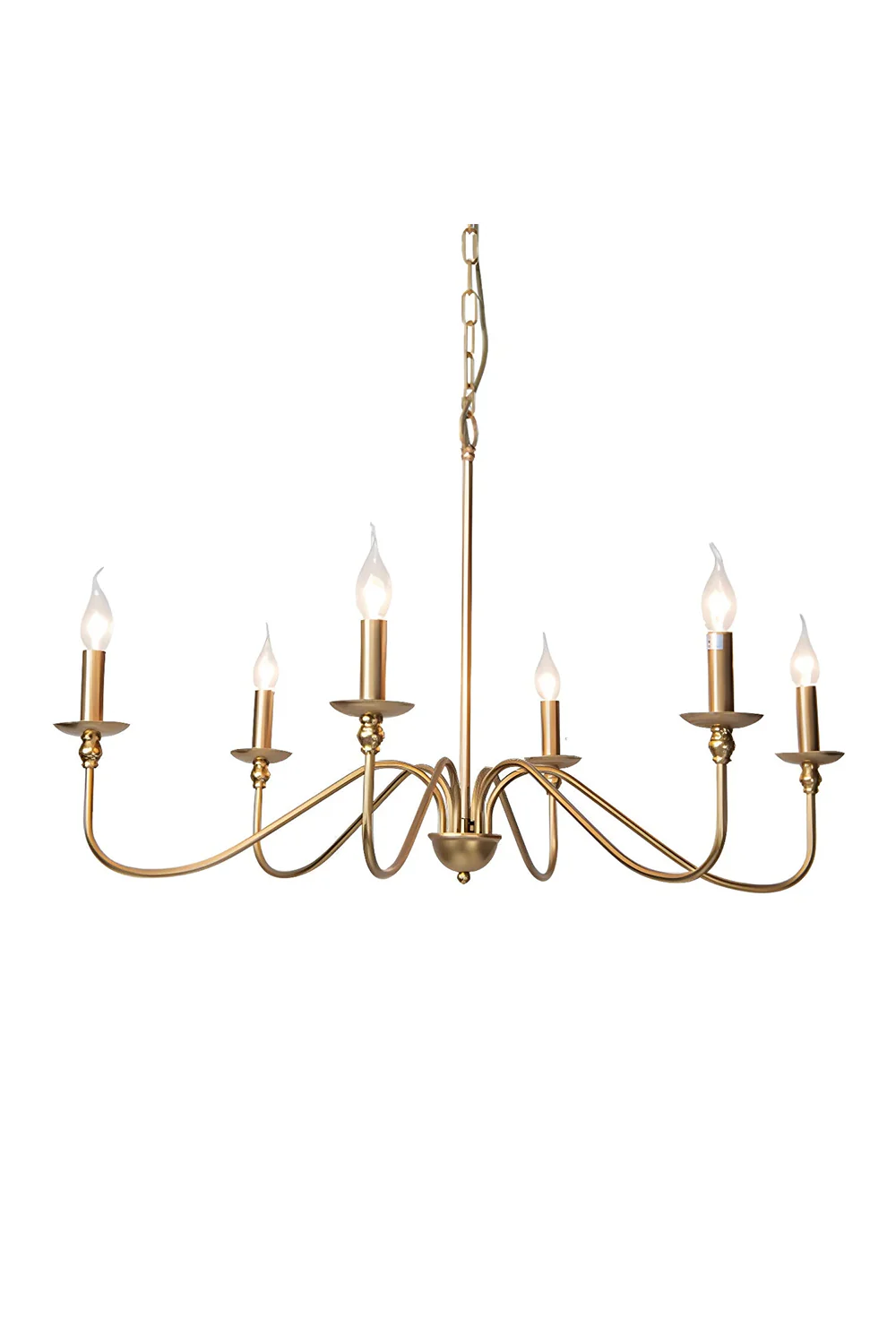 Timeless Gold Candle Chandelier - Image 19