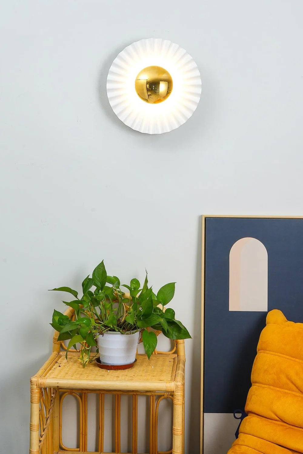 Tinsley Flush Wall Lamp - Image 4