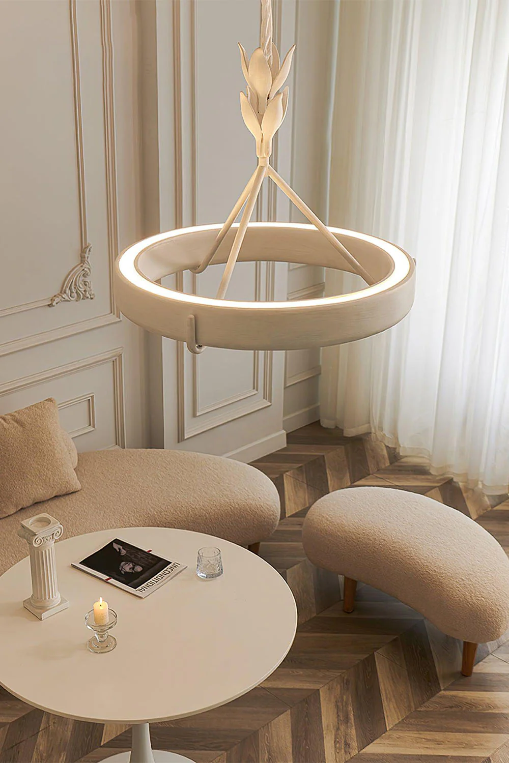 Tinsley Plaster Chandelier - Image 24