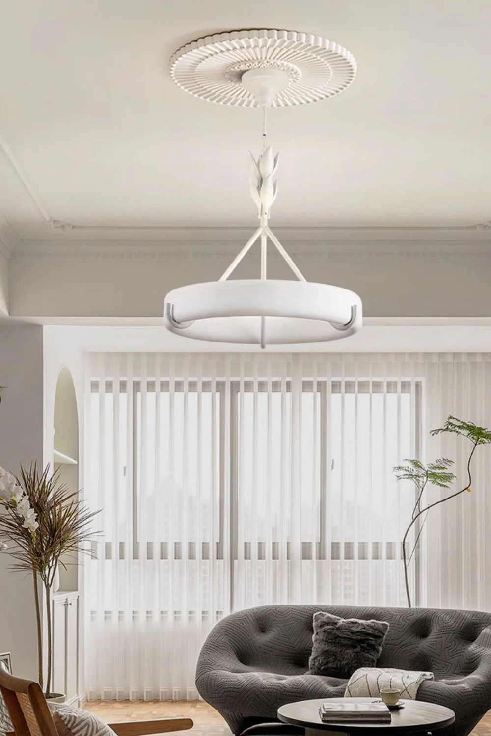 Tinsley Plaster Chandelier - Image 26