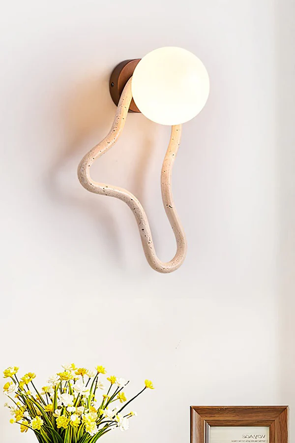 Travertine Flow Wall Sconce - Image 12