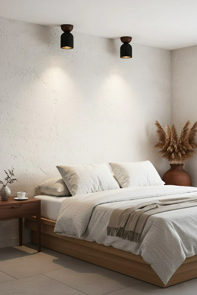 Travertine Stone Ceiling Light - Image 2