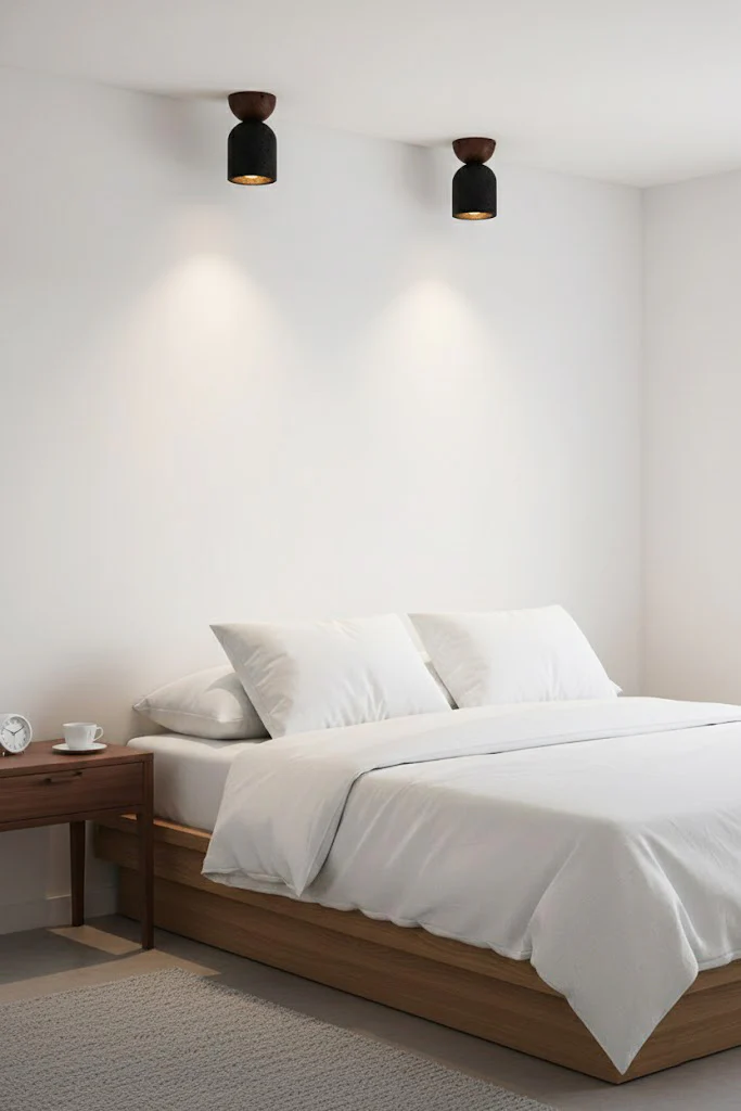 Travertine Stone Ceiling Light - Image 9