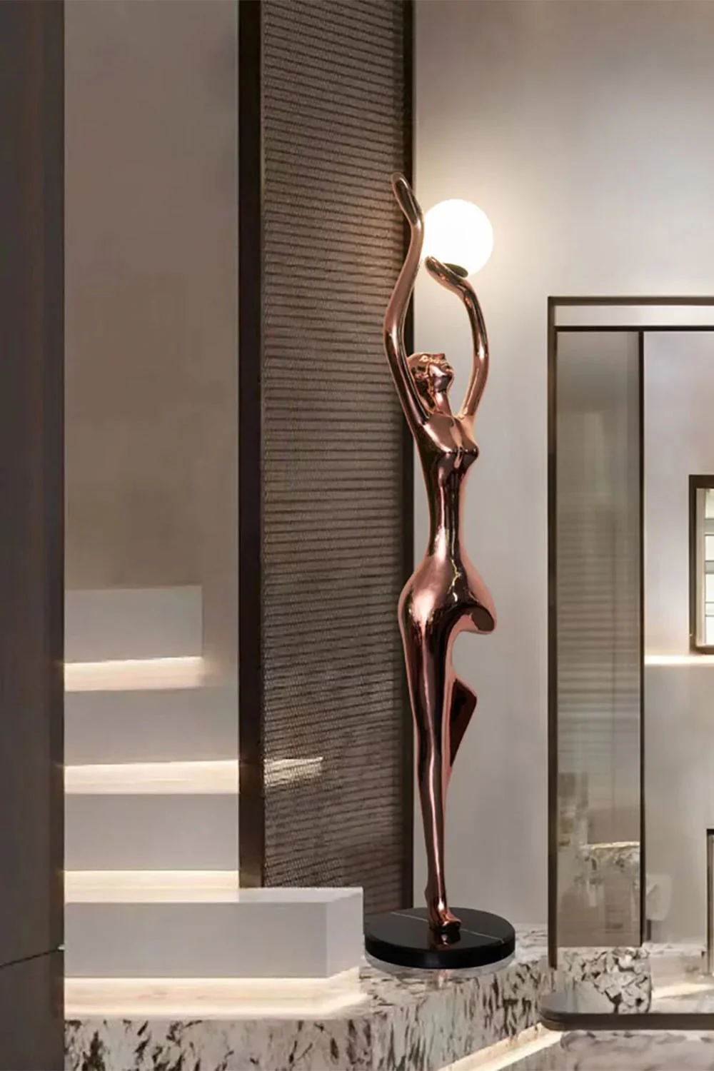 Tree Pose Yoga Floor Lamp - Image 5