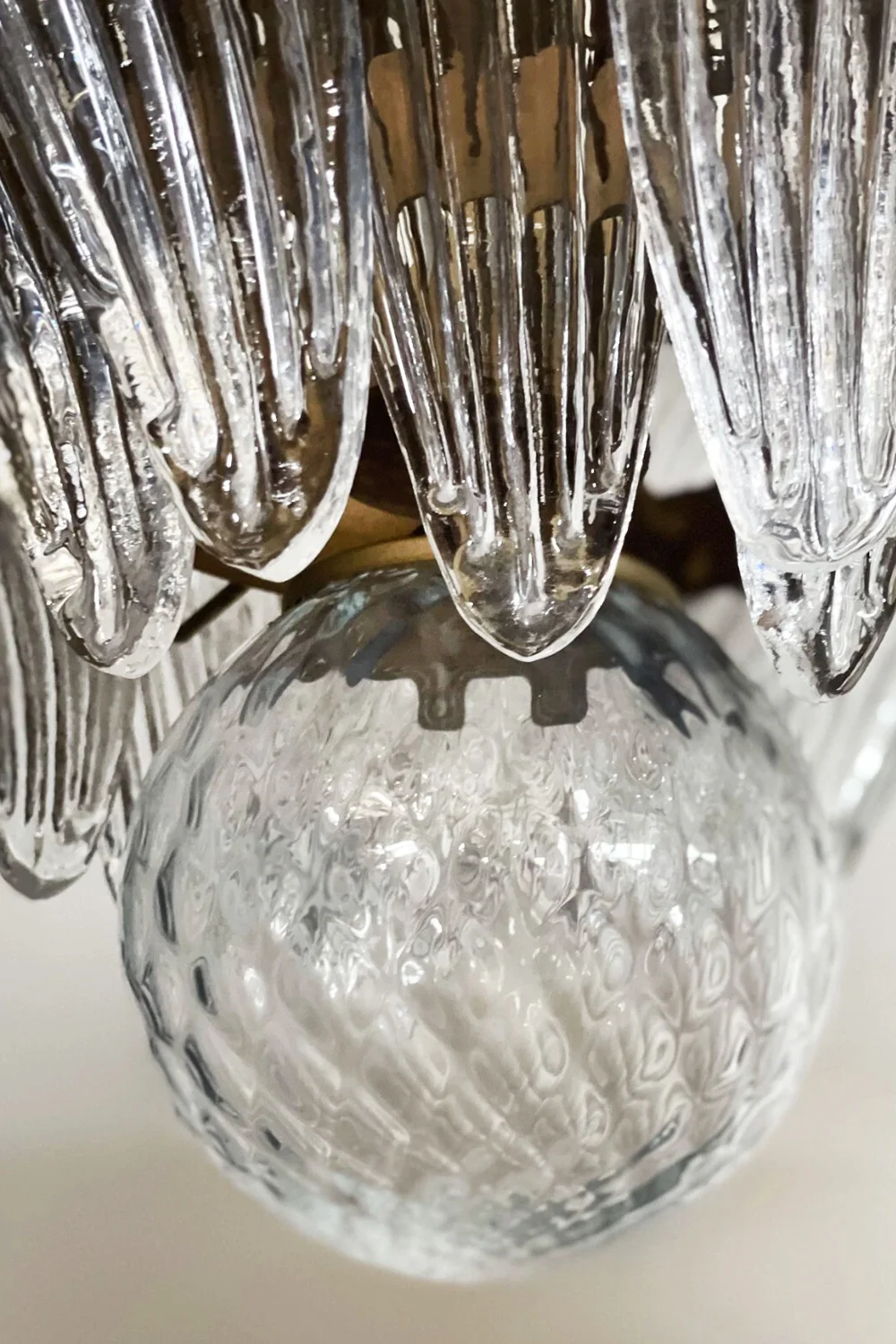 Two-Tier Art Palmette Chandelier - Image 17