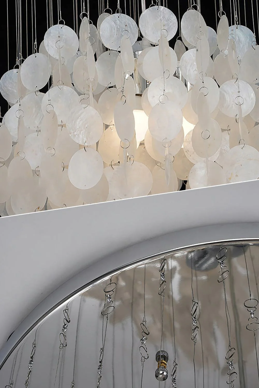 Verpan Fun 8DM Shell Chandelier - Image 17