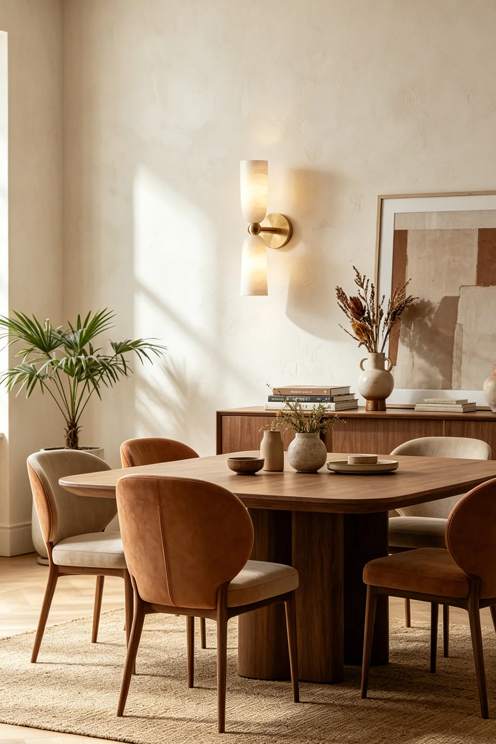 Vesperal Axis Alabaster Wall Lamp - Image 5