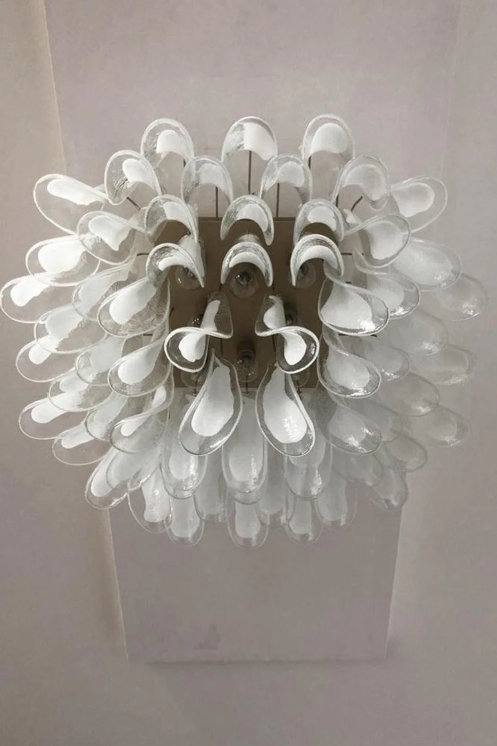 Vintage Art Handcrafted Petal Ceiling Lamp - Image 8